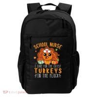 Tu School Nurse Thanksgiving Turkey Lover Costume Fall Backpack thumb 0