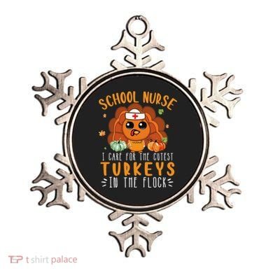 Tu School Nurse Thanksgiving Turkey Lover Costume Fall Ornament