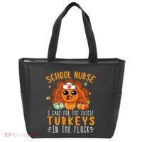 Tu School Nurse Thanksgiving Turkey Lover Costume Fall Tote Bag thumb 0