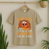 Tu School Nurse Thanksgiving Turkey Lover Costume Fall T-Shirt thumb 2