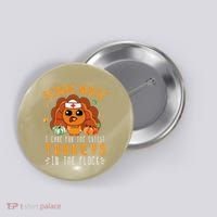 Tu School Nurse Thanksgiving Turkey Lover Costume Fall Button thumb 0