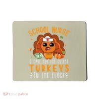 Tu School Nurse Thanksgiving Turkey Lover Costume Fall Mousepad thumb 0