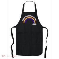 Thou Shall Not Steal Gods Rainbow Apron thumb 0