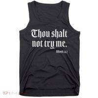 Thou Shalt Not Try Me Mood 24 7 Tank Top thumb 0
