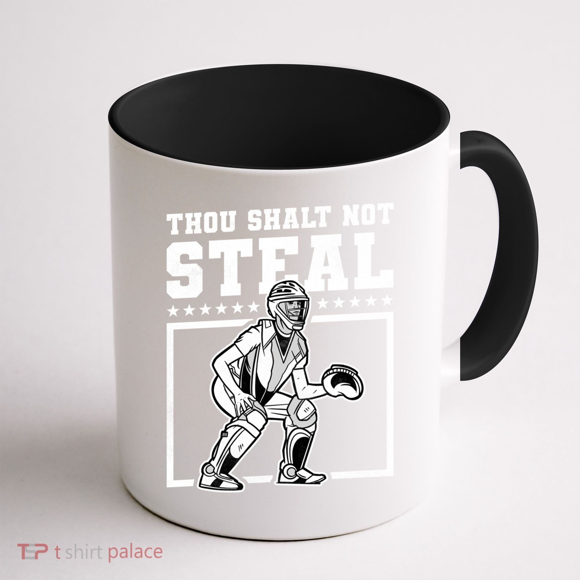 Thou Shalt Not Steal Baseball Cool Gift Coffee Mug