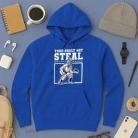 Thou Shalt Not Steal Baseball Cool Gift Hoodie thumb 3