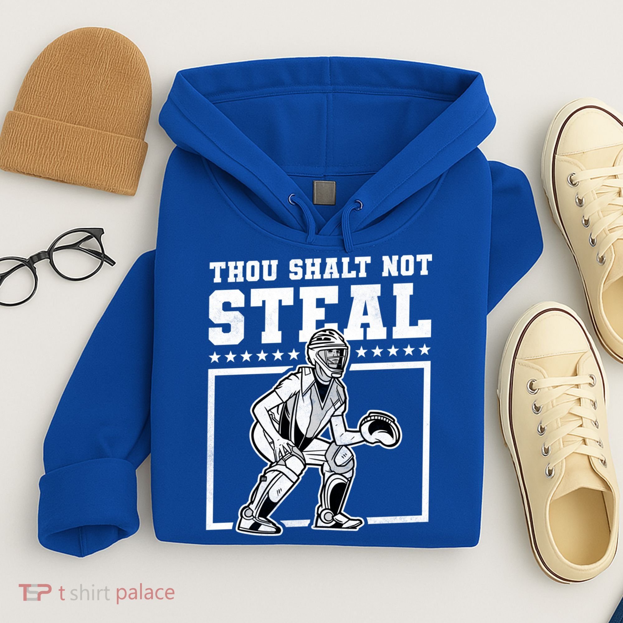 Thou Shalt Not Steal Baseball Cool Gift Hoodie