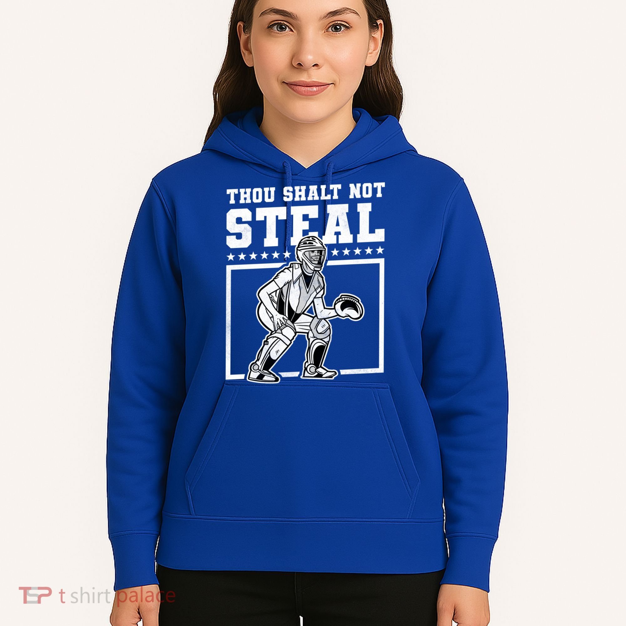 Thou Shalt Not Steal Baseball Cool Gift Hoodie