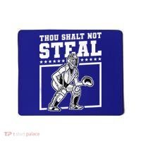 Thou Shalt Not Steal Baseball Cool Gift Mousepad thumb 0