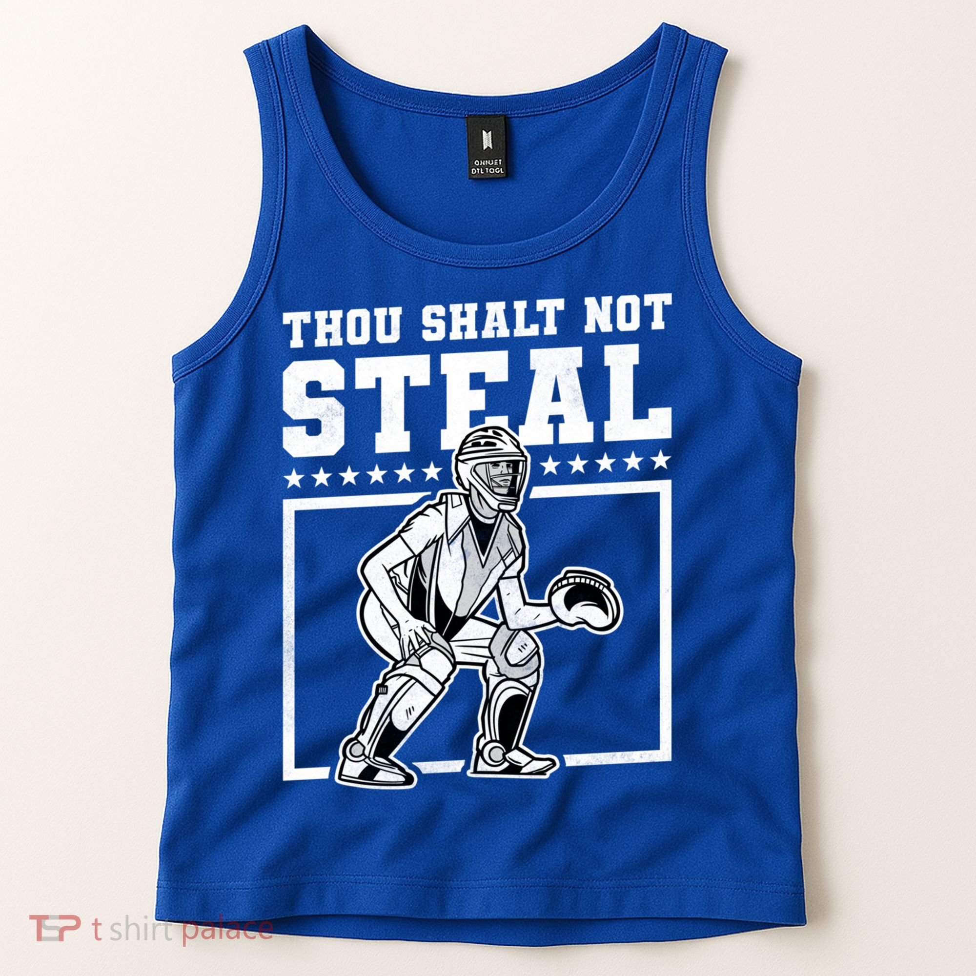 Thou Shalt Not Steal Baseball Cool Gift Tank Top