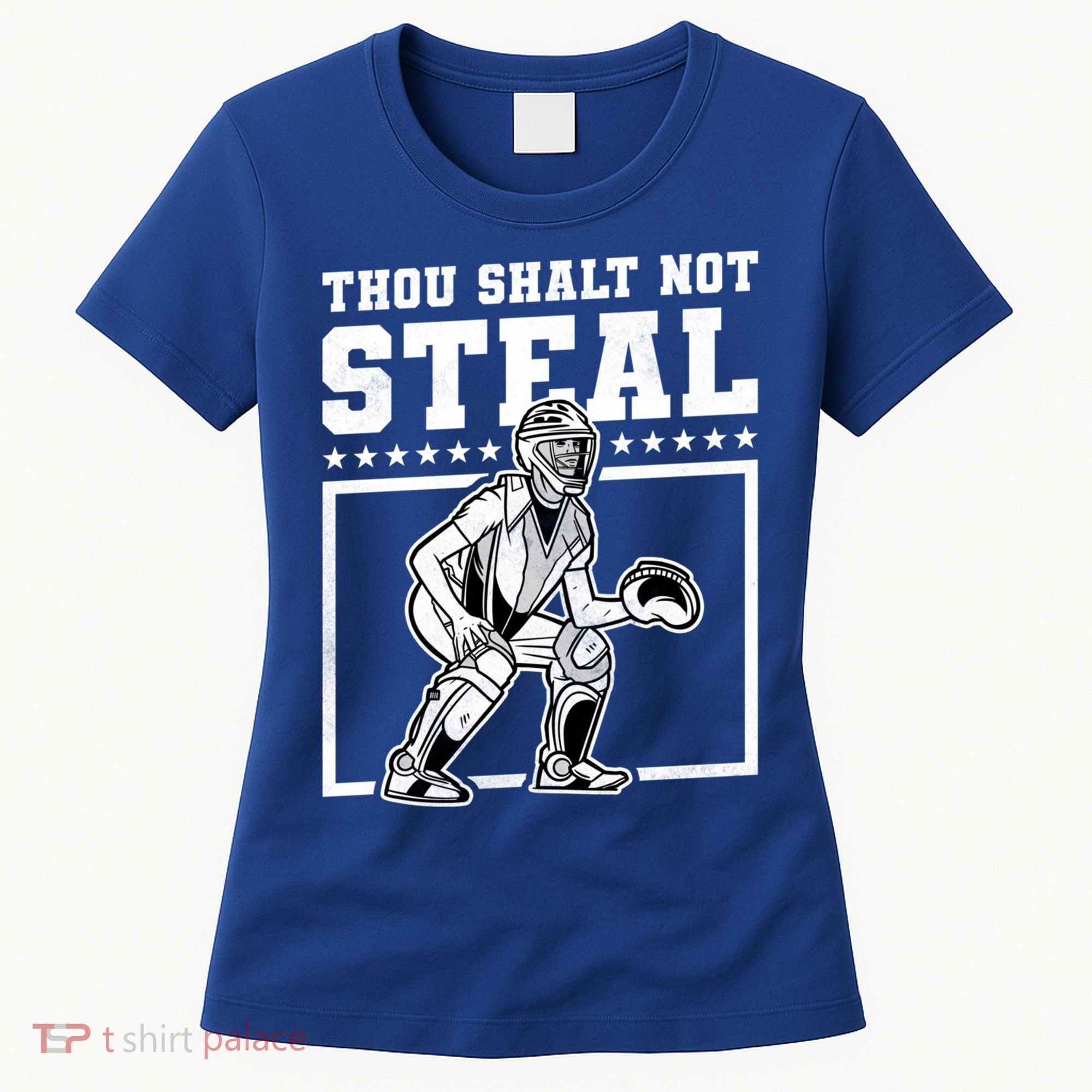 Thou Shalt Not Steal Baseball Cool Gift Women's T-Shirt