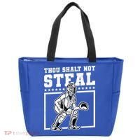 Thou Shalt Not Steal Baseball Cool Gift Tote Bag thumb 0