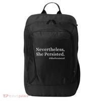 That Says Nevertheless She Persisted City Backpack thumb 0