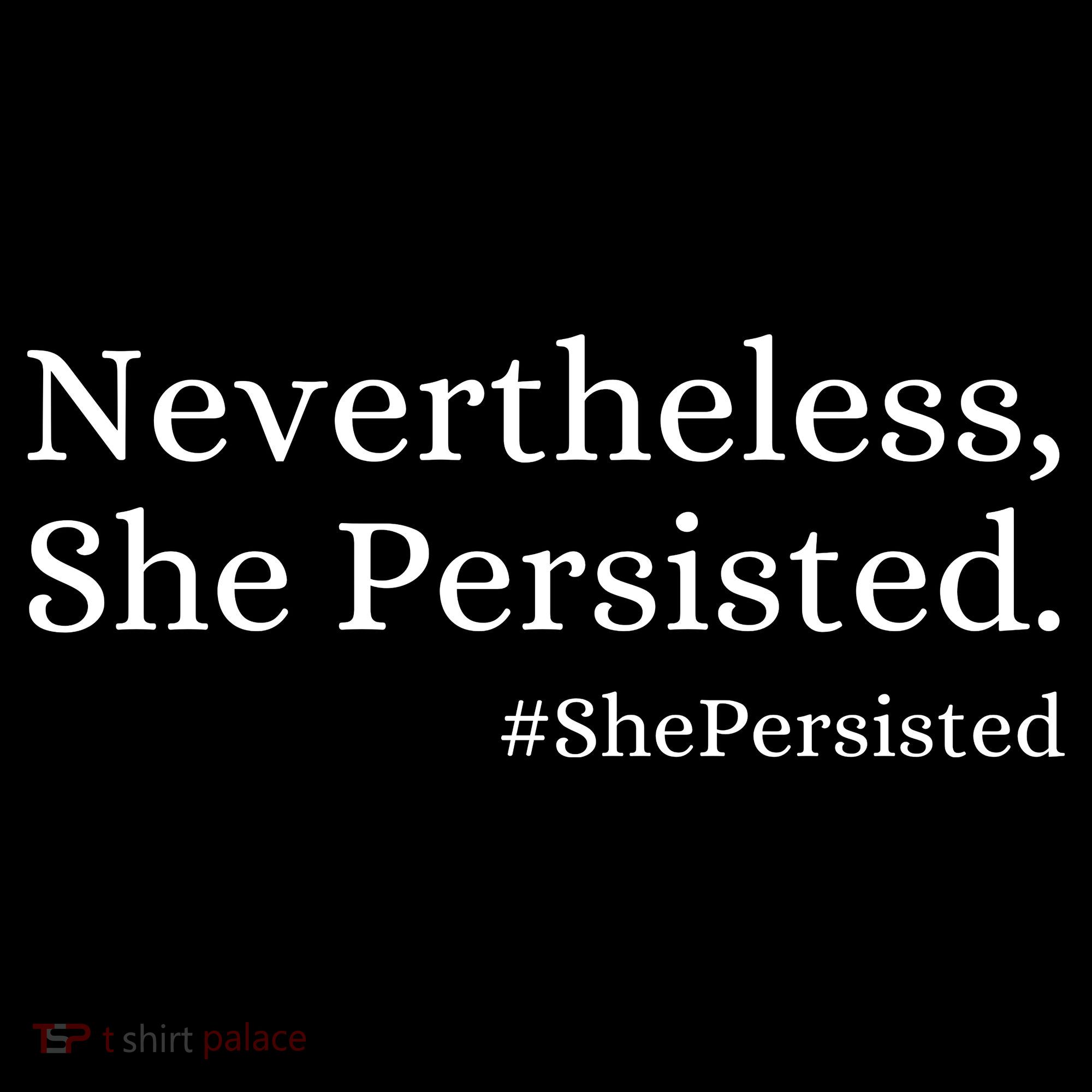 That Says Nevertheless She Persisted Backpack
