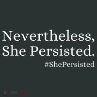 That Says Nevertheless She Persisted Infant Baby Jersey Bodysuit thumb 2