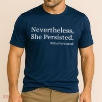 That Says Nevertheless She Persisted Cooling Performance Crew T-Shirt thumb 2