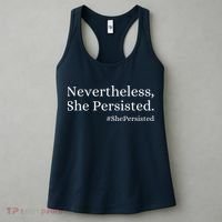 That Says Nevertheless She Persisted Women's Tank Top thumb 3