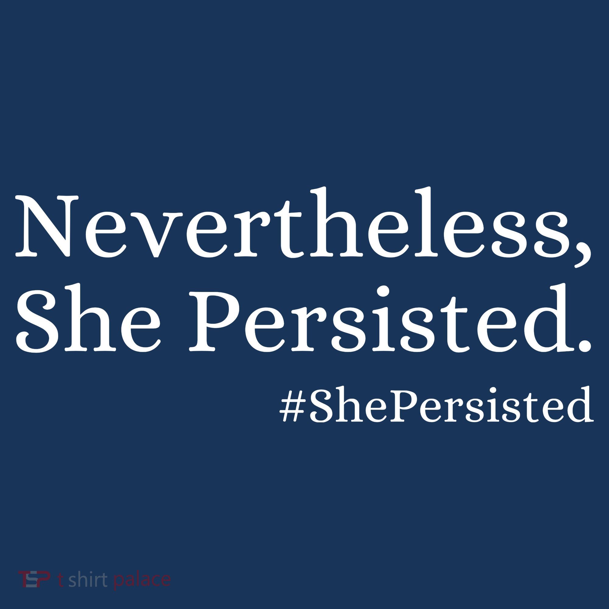 That Says Nevertheless She Persisted Women's Crop Top Tee