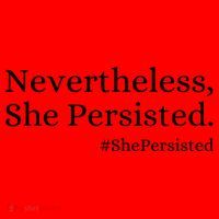 That Says Nevertheless She Persisted Santa Hat thumb 1