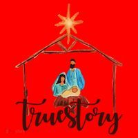 True Story Nativity Mary And Jesus Santa Hat thumb 1