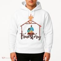 True Story Nativity Mary And Jesus Hoodie thumb 2