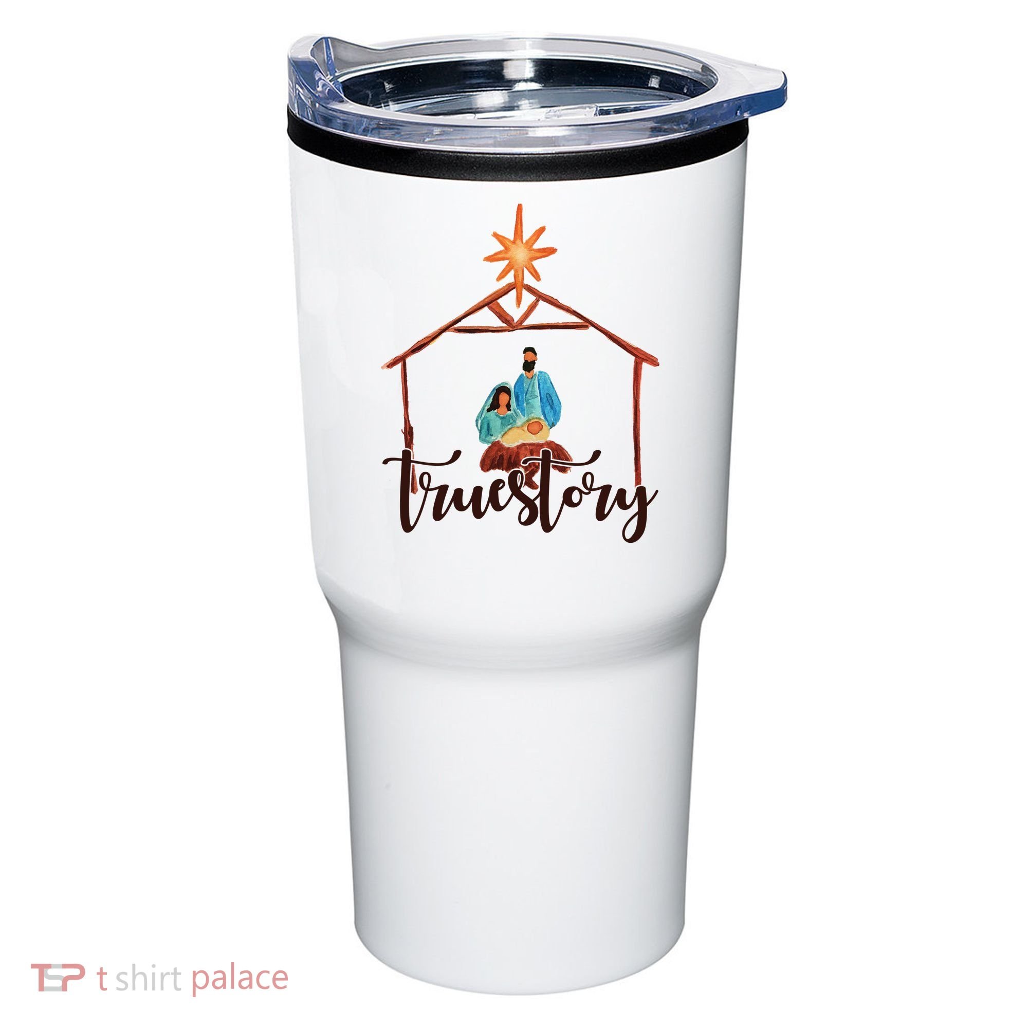 True Story Nativity Mary And Jesus Tumbler