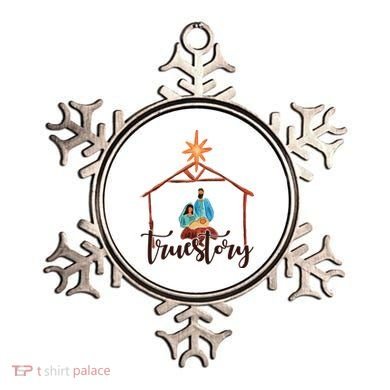 True Story Nativity Mary And Jesus Ornament