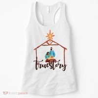 True Story Nativity Mary And Jesus Women's Tank Top thumb 0