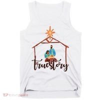 True Story Nativity Mary And Jesus Tank Top thumb 0