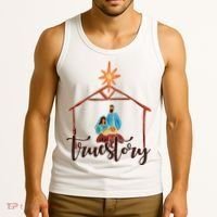 True Story Nativity Mary And Jesus Tank Top thumb 3