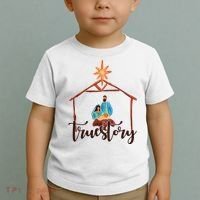 True Story Nativity Mary And Jesus Toddler T-Shirt thumb 2