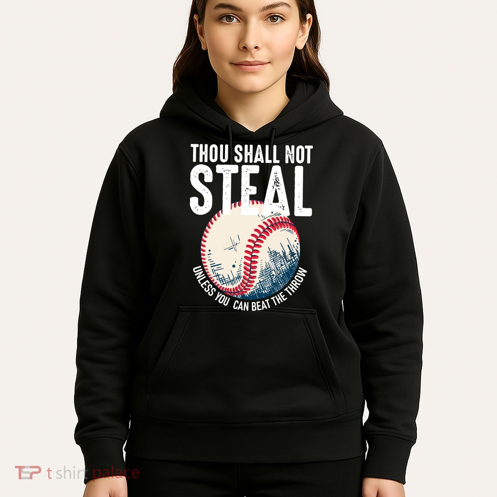 Thou Shall Not Steal Baseball Hoodie