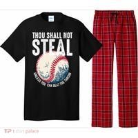 Thou Shall Not Steal Baseball Pajama Set thumb 0