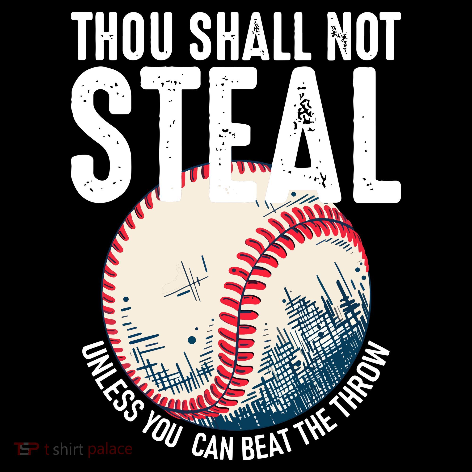 Thou Shall Not Steal Baseball Women's Hoodie