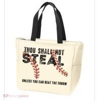 Thou Shall Not Steal Unless You Beat Throw Baseball Lover Gift Tote Bag thumb 3