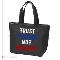 Trust Science Not Morons Tote Bag thumb 3