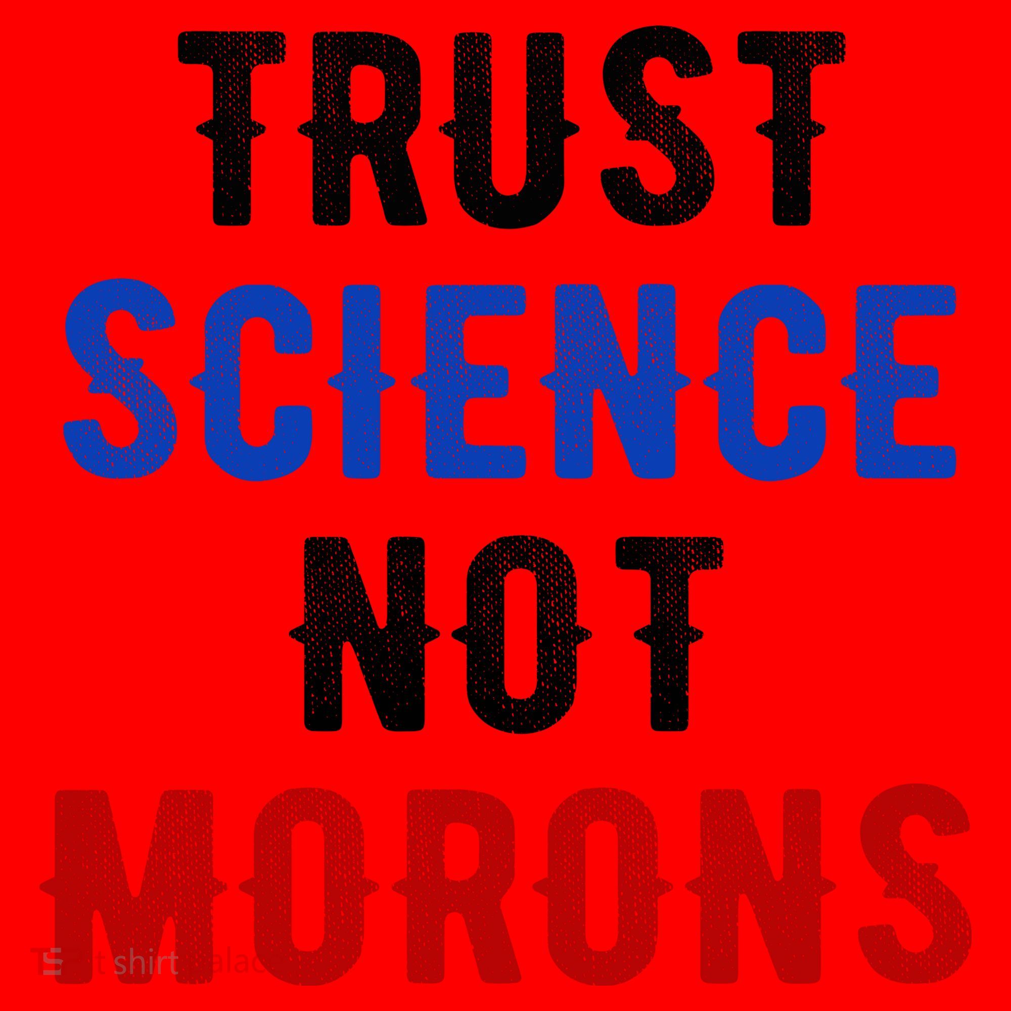 Trust Science Not Morons Santa Hat