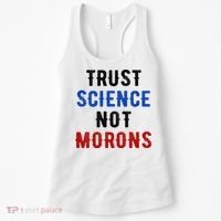 Trust Science Not Morons Women's Tank Top thumb 0