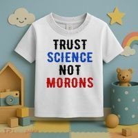 Trust Science Not Morons Toddler T-Shirt thumb 3