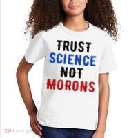 Trust Science Not Morons Kids T-Shirt thumb 2