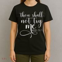 Thou Shall Not Try Me Mood 247 Funny Teacher S T-Shirt thumb 4