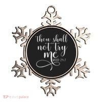 Thou Shall Not Try Me Mood 247 Funny Teacher S Ornament thumb 0