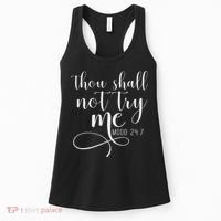 Thou Shall Not Try Me Mood 247 Funny Teacher S Women's Tank Top thumb 0
