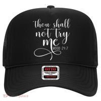 Thou Shall Not Try Me Mood 247 Funny Teacher S Hat thumb 0