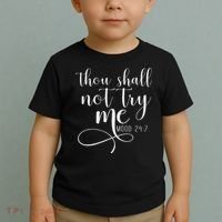 Thou Shall Not Try Me Mood 247 Funny Teacher S Toddler T-Shirt thumb 2