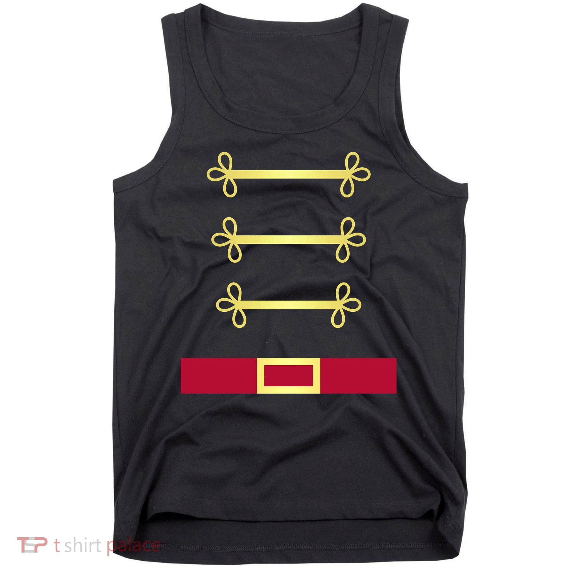 Toy Soldier Nutcracker Costume Uniform Tank Top