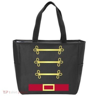 Toy Soldier Nutcracker Costume Uniform Tote Bag