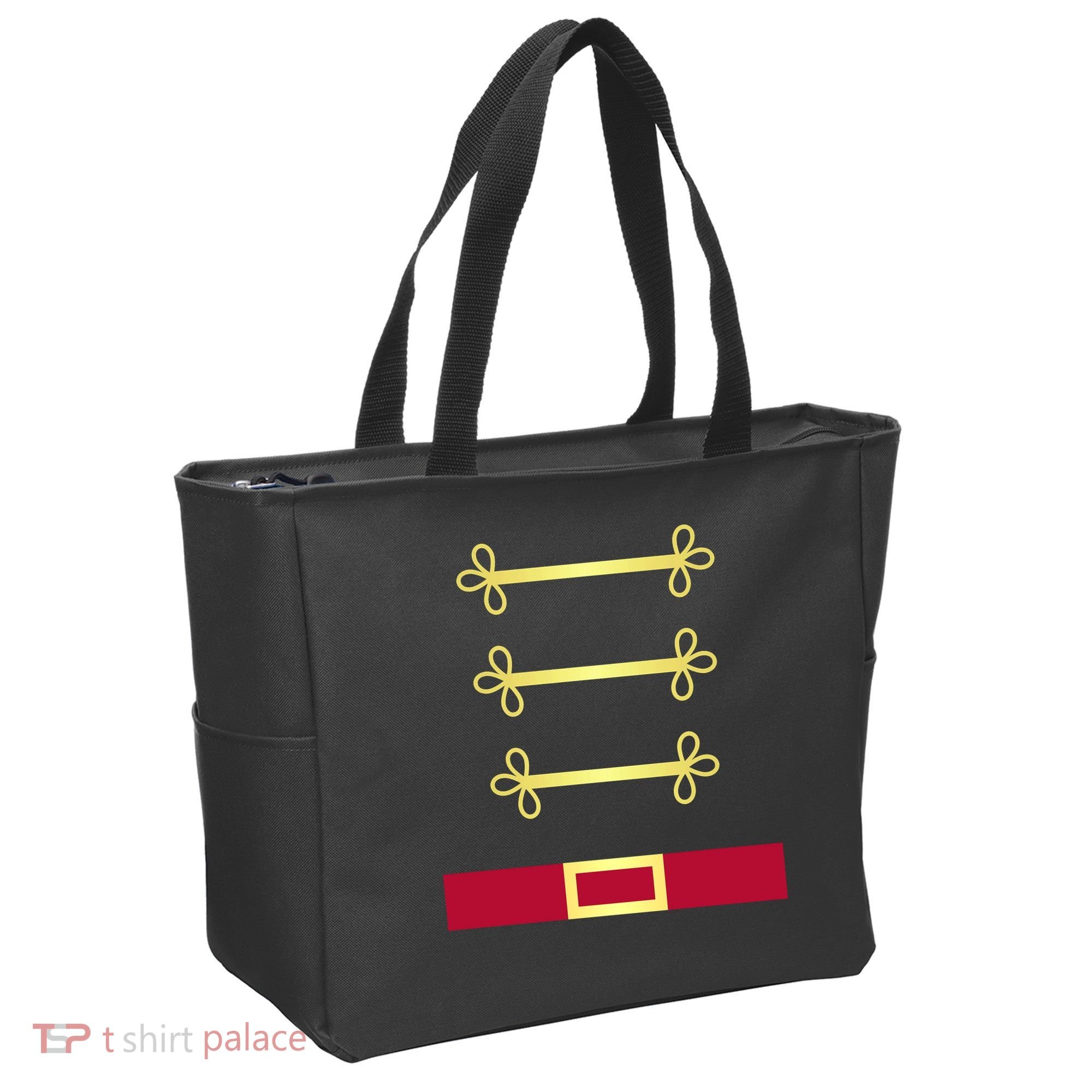 Toy Soldier Nutcracker Costume Uniform Tote Bag