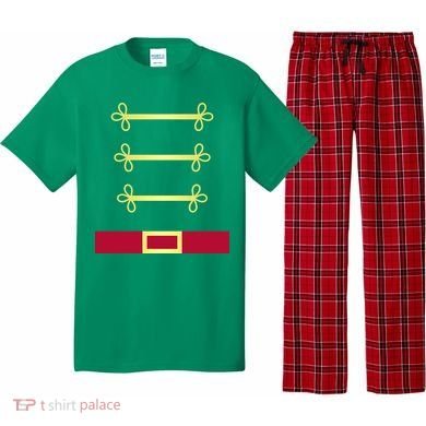 Toy Soldier Nutcracker Costume Uniform Pajama Set
