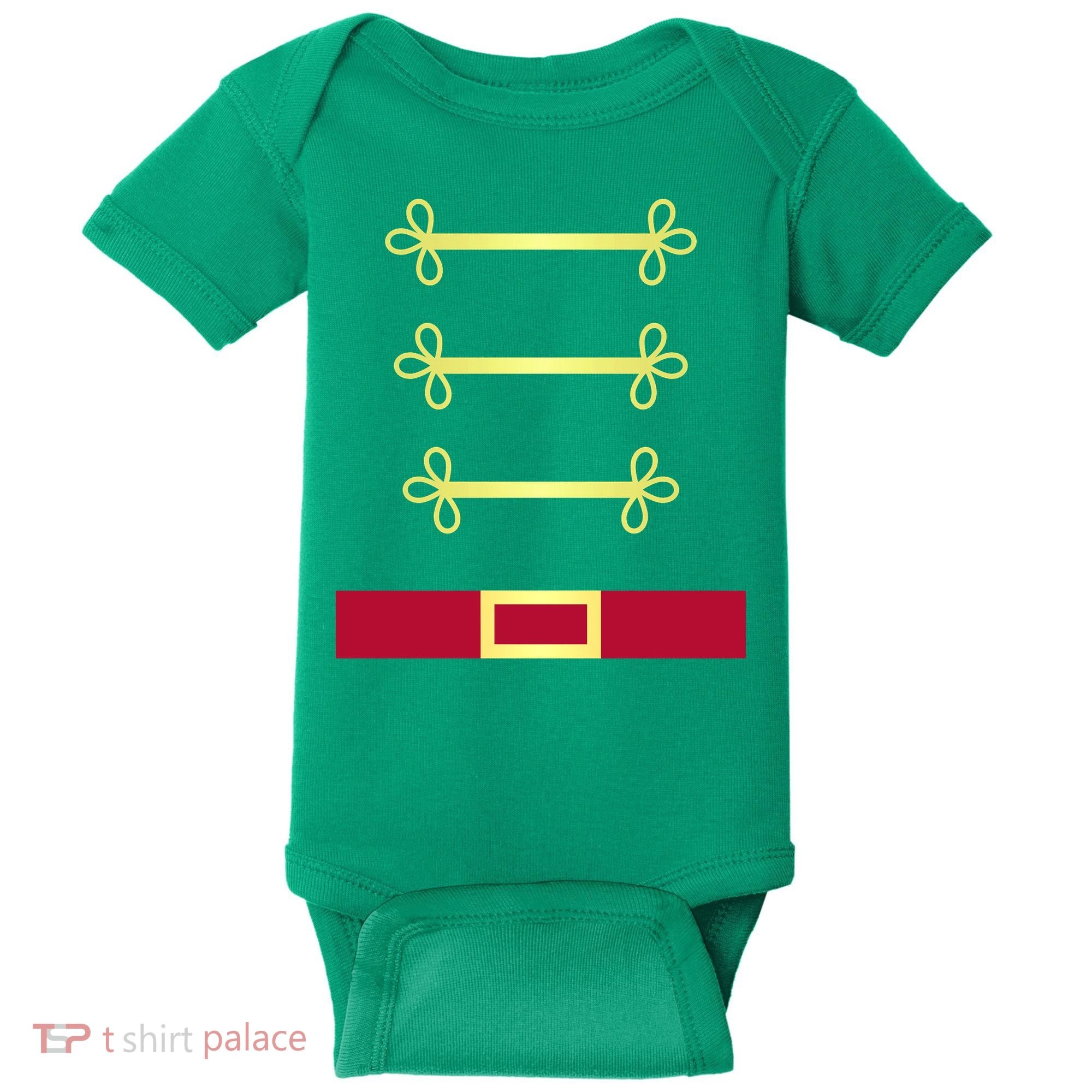 Toy Soldier Nutcracker Costume Uniform Baby Bodysuit